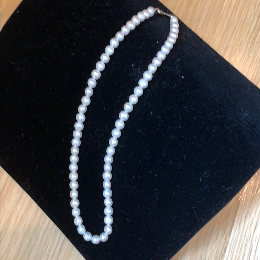 Faux Pearl Necklace
